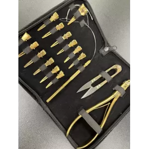 PREMIUM Set Schwarz-Gold...