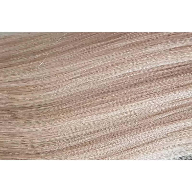 Dutt-Haarteil aus Echthaar 1001 Aschblond