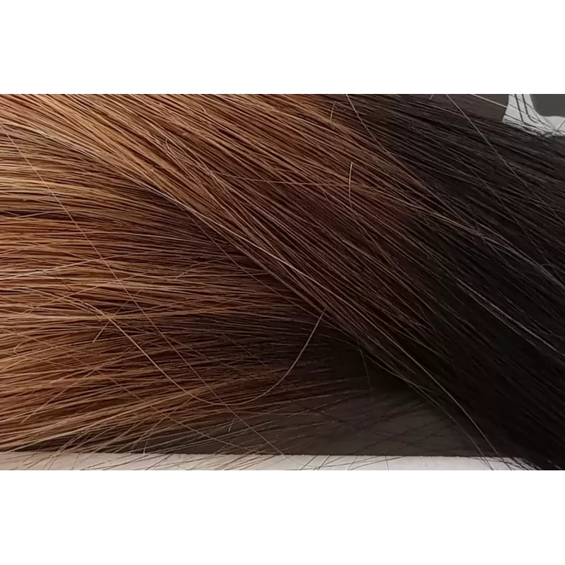 Clip-In Natural Hair 40cm Set 3 Tracks 1b/12 Ombre