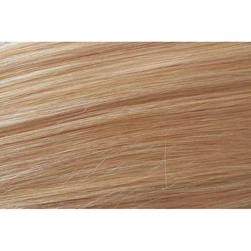 Echthaar Clip In 40cm Set 3 Tressen 22 Beige Blond