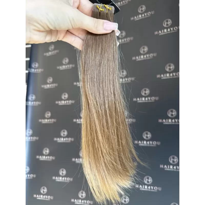 Slawisches Jungfrauenhaar Tape-On 31cm 20g 5 Tressen