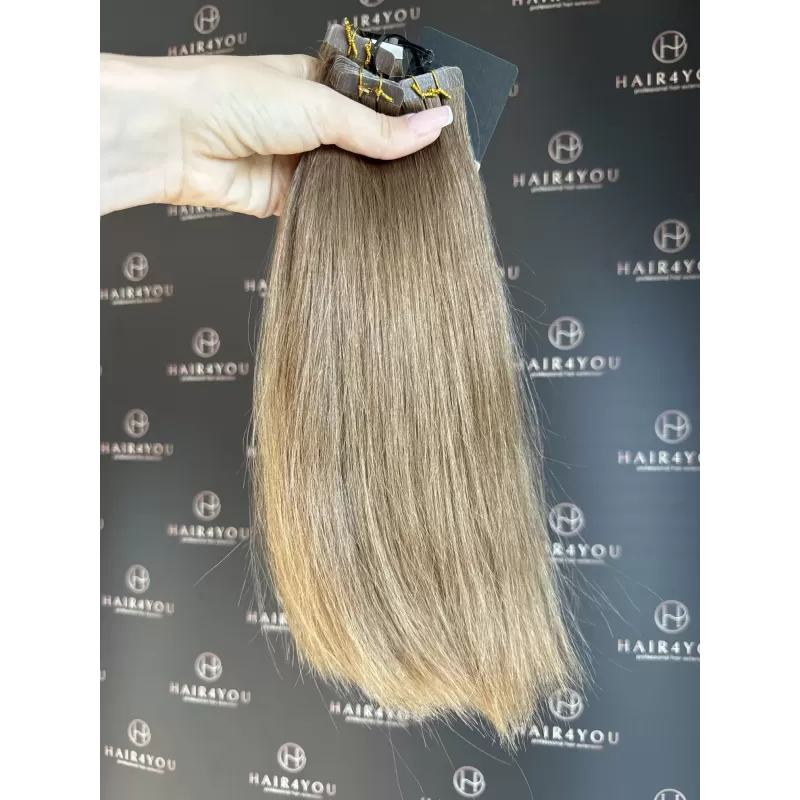 VIRGIN SLAVIC HAIR tape-in 32cm 104g 26 sandwiches