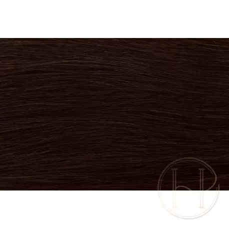 1b bardzo ciemny brąz Włosy na taśmie silikonwej 50cm skin weft TAPE ON