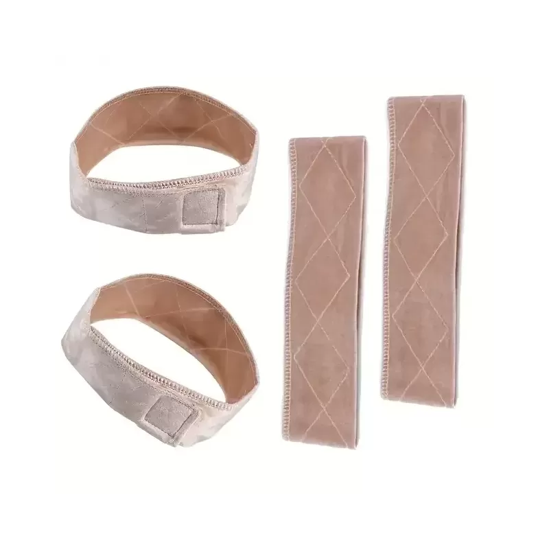 Samt-Anti-Rutsch-Band für Perücken - Beige