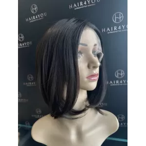 Lace Front Wig 1B 12"