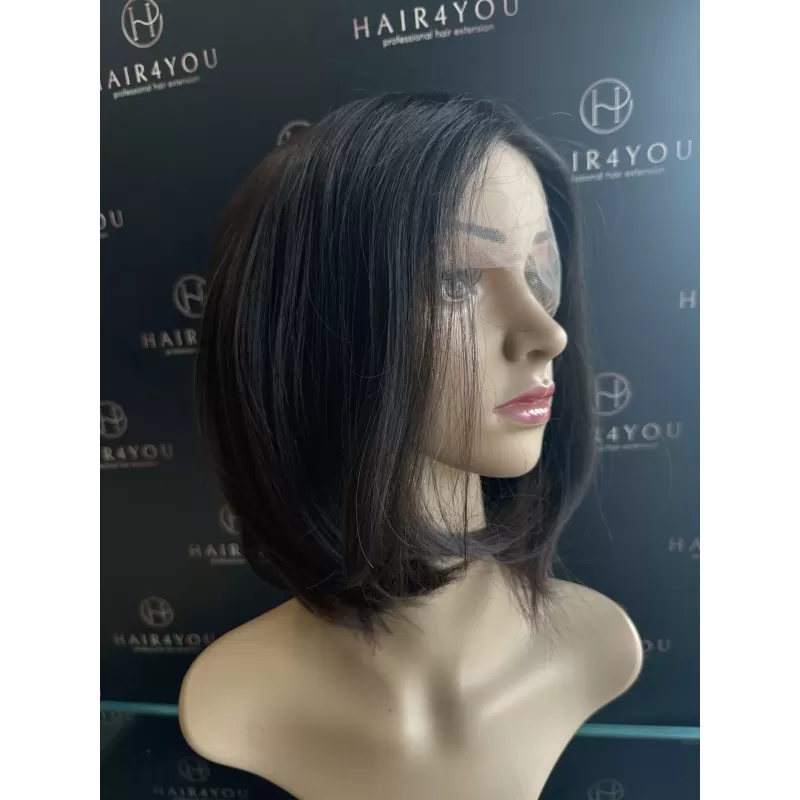 Lace Front Wig 1B 14"