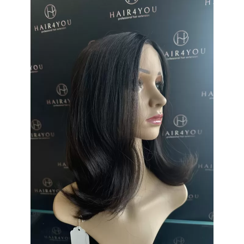 Lace Front Wig 1B 17"