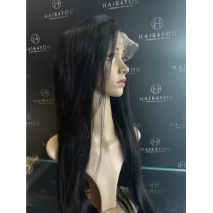 Long Front Lace Wig, Dark...