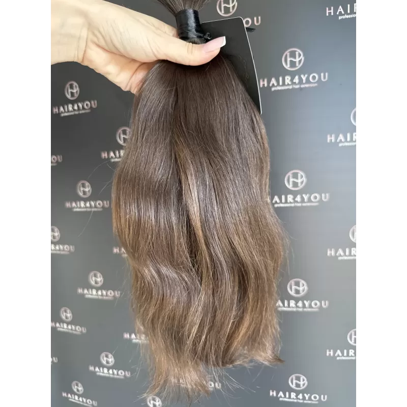 SLAWISCHES UNBEHANDELTES HAAR 42cm 76g