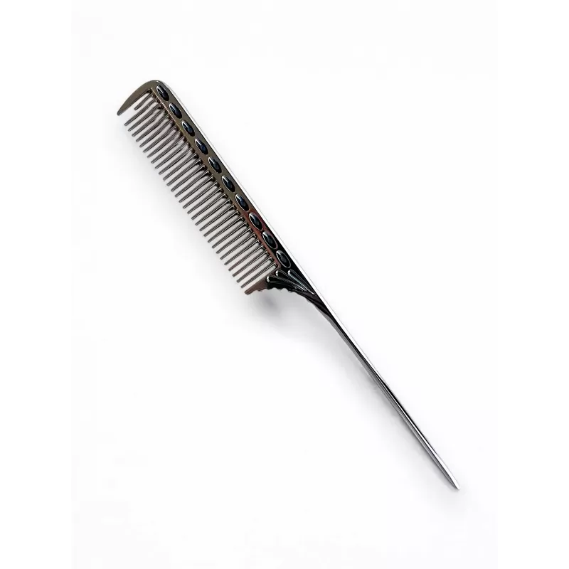 Sectioning Comb with Pointed Tail - Black