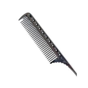 Sectioning Comb with Pointed Tail - Black