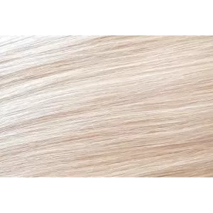 60 Platinblond Echthaar...