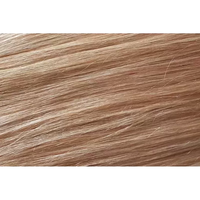 16 Medium Light Blonde Natural Hair 40cm Clip-in Set 3 Wefts