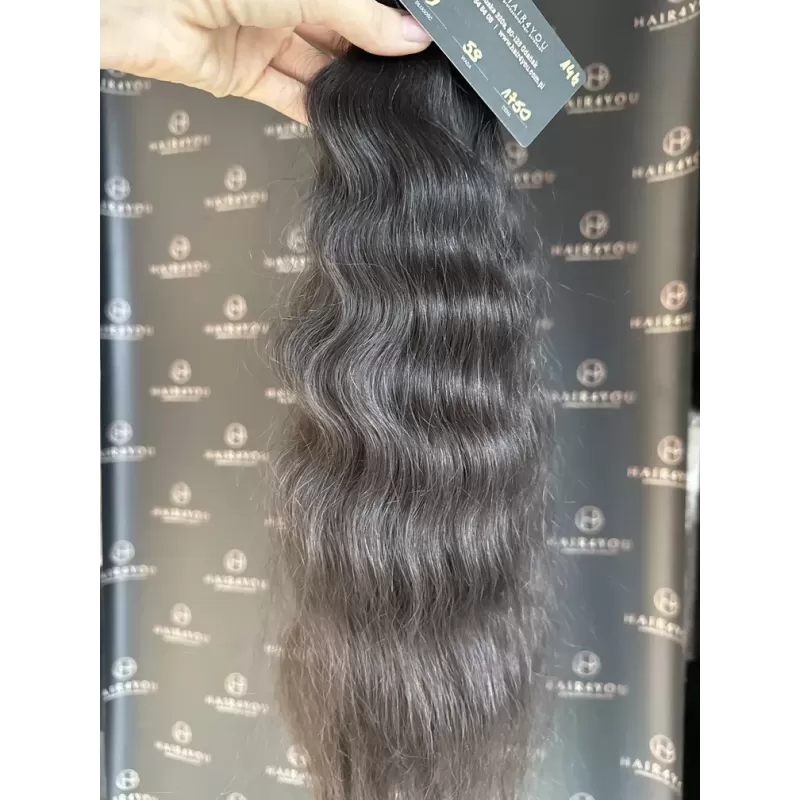 SLAVISCHES JUNGFERNHAAR Tape-In 51cm 59g 14 Tressen