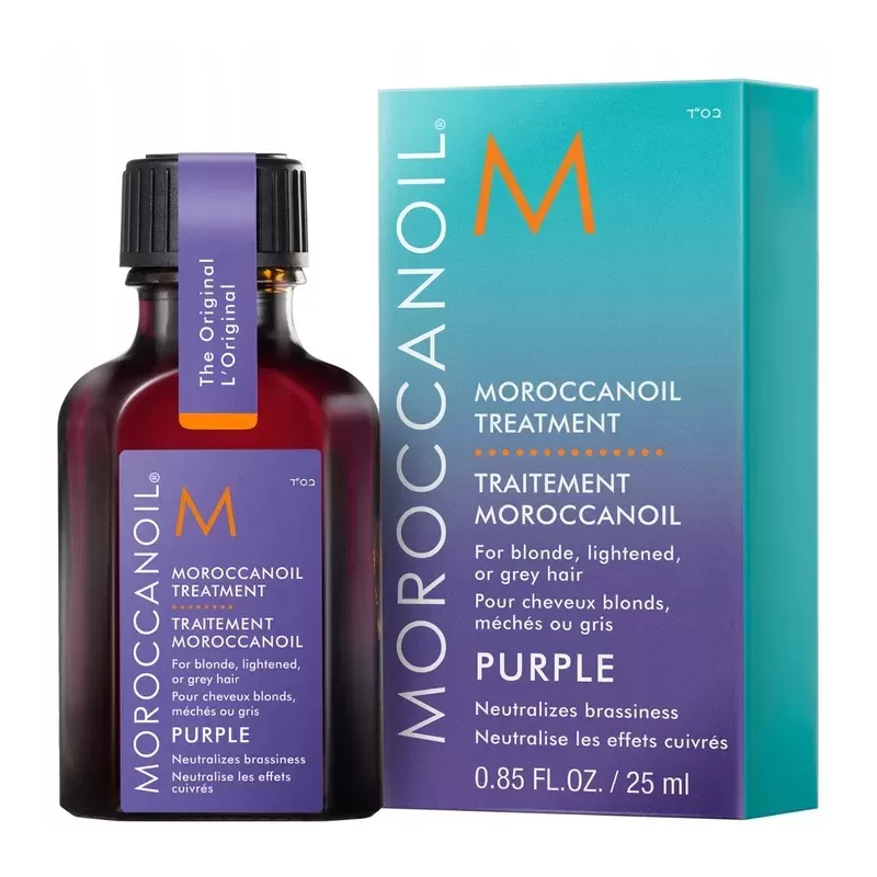 Moroccanoil Purple Öl 25ml mit violetten Pigmenten für blondes Haar