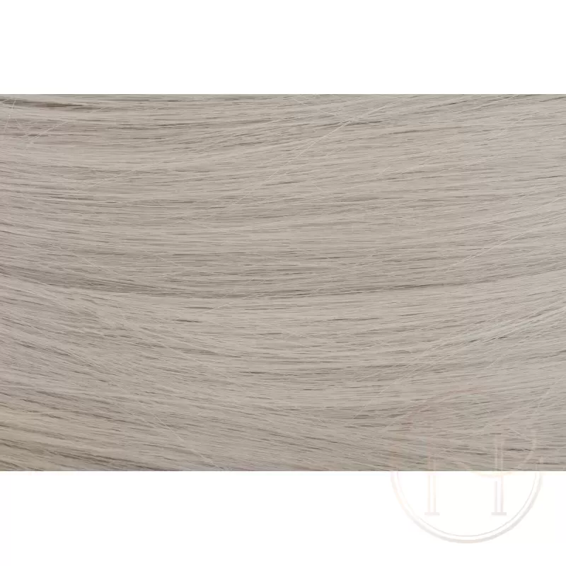 Silber 30cm PFERDESCHWANZ Clip in GoldLine