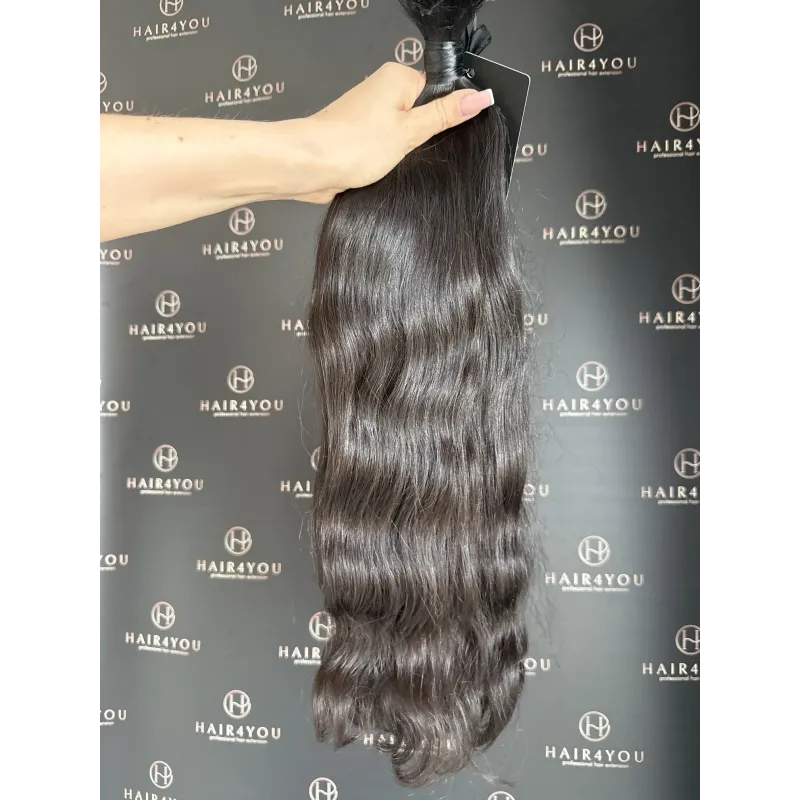 57cm 145g SLAVISCHES JUNGFRAUENHAAR