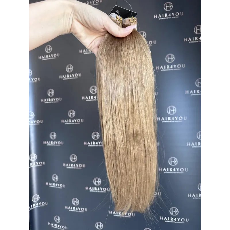 47cm 68g VIRGIN SLAVIC HAIR tape-in 8 wefts