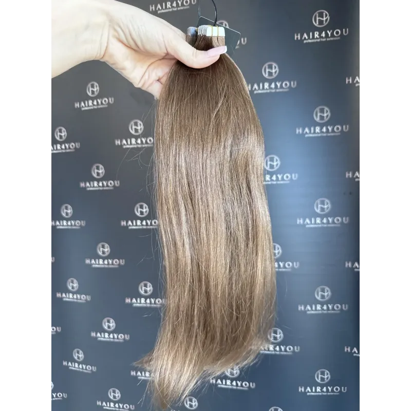 44cm 57g SLAVISCHES JUNGFRAUENHAAR Tape-On 13 Tressen