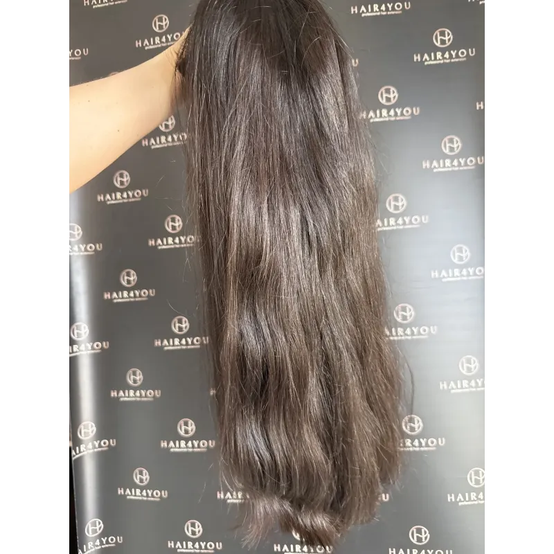 65cm 185g SLAVISCHES JUNGFRAUENHAAR