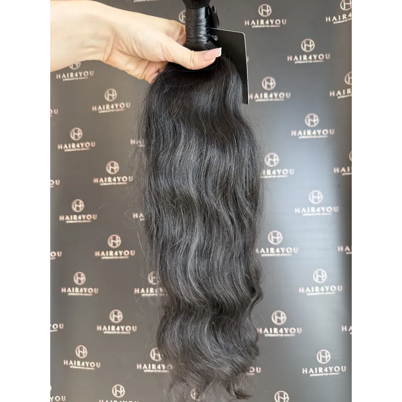 56cm 67g SLAWISCHES ROHHAAR (UNBEHANDELT)