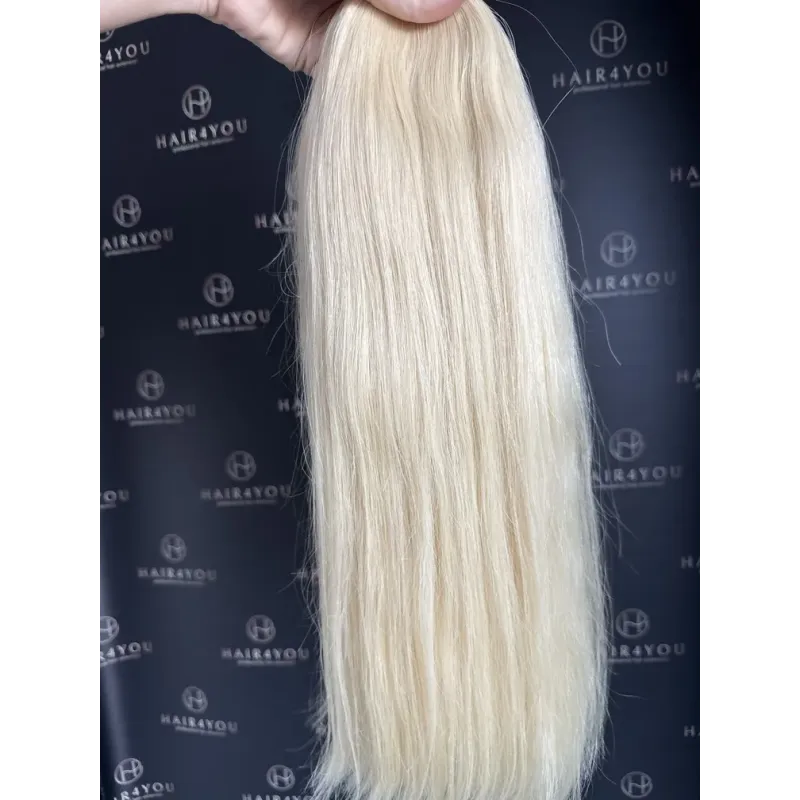 60 Platinblond 40cm GoldLine SOFT lockere Strähne 25g