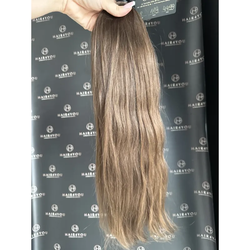 58cm 119g SLAVISCHES JUNGFRAUENHAAR