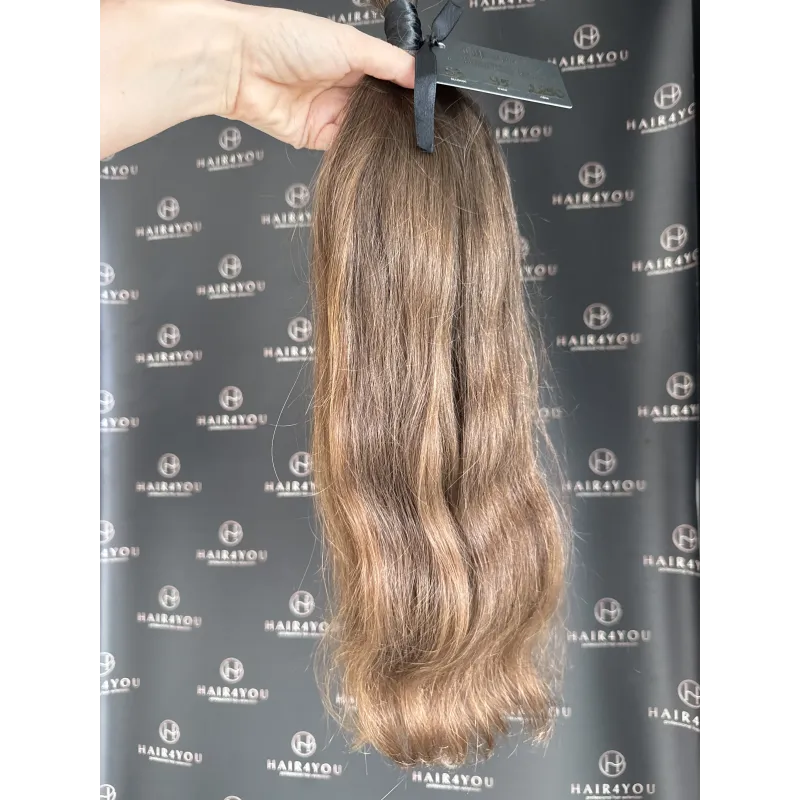 53cm 95g SLAVISCHES JUNGFRAUENHAAR