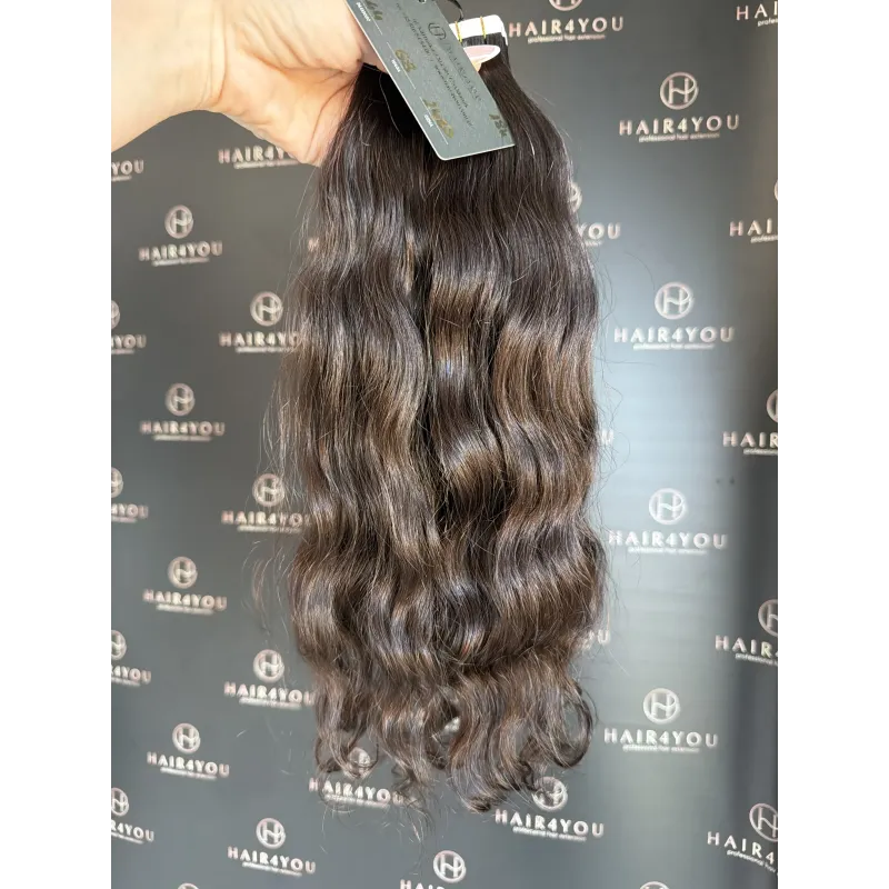 44cm 48g JUNGFRAUHAAR Tape-Extensions 11 Tapes