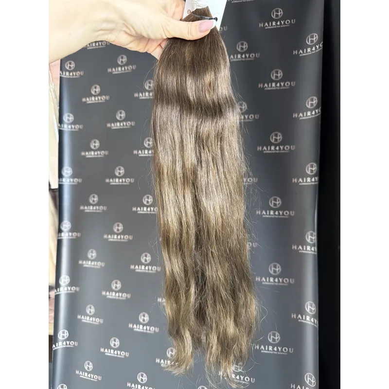 55cm 85g Single Donor Slavic Hair Ponytail