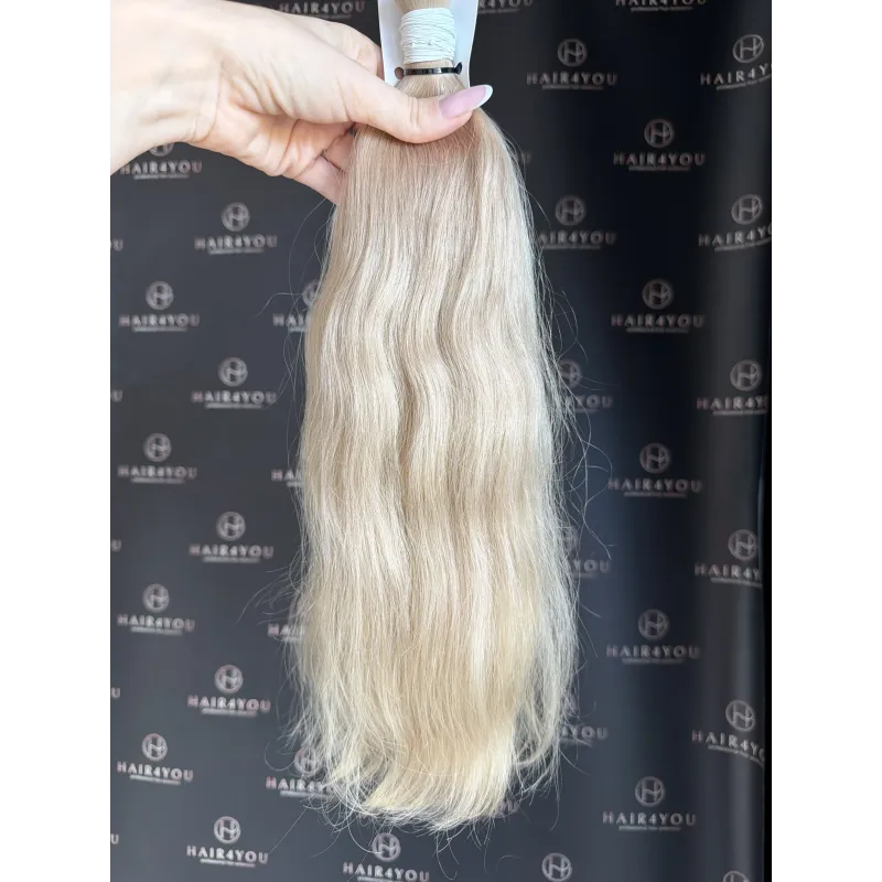 43cm 104g SLAVISCHES HAARZOPF von einem Kopf