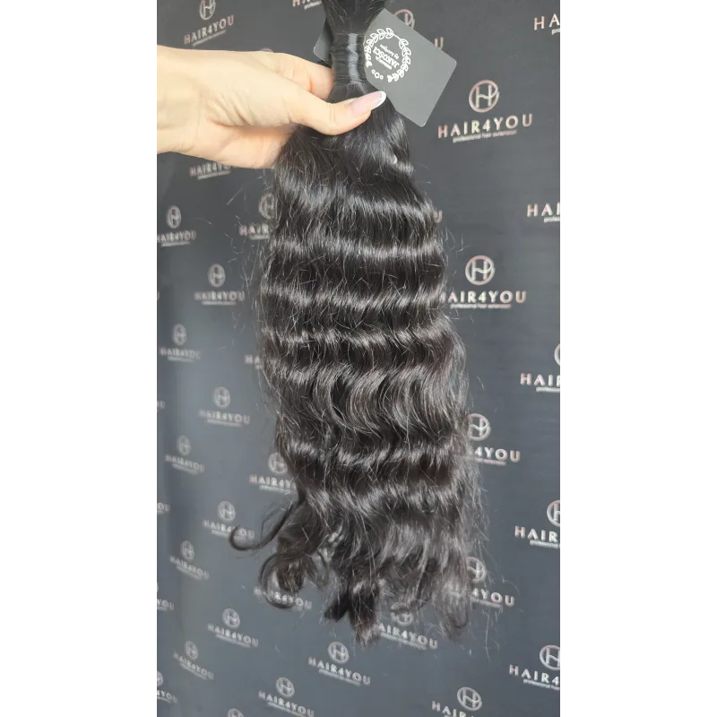 53cm 108g SLAVISCHES JUNGFRAUENHAAR