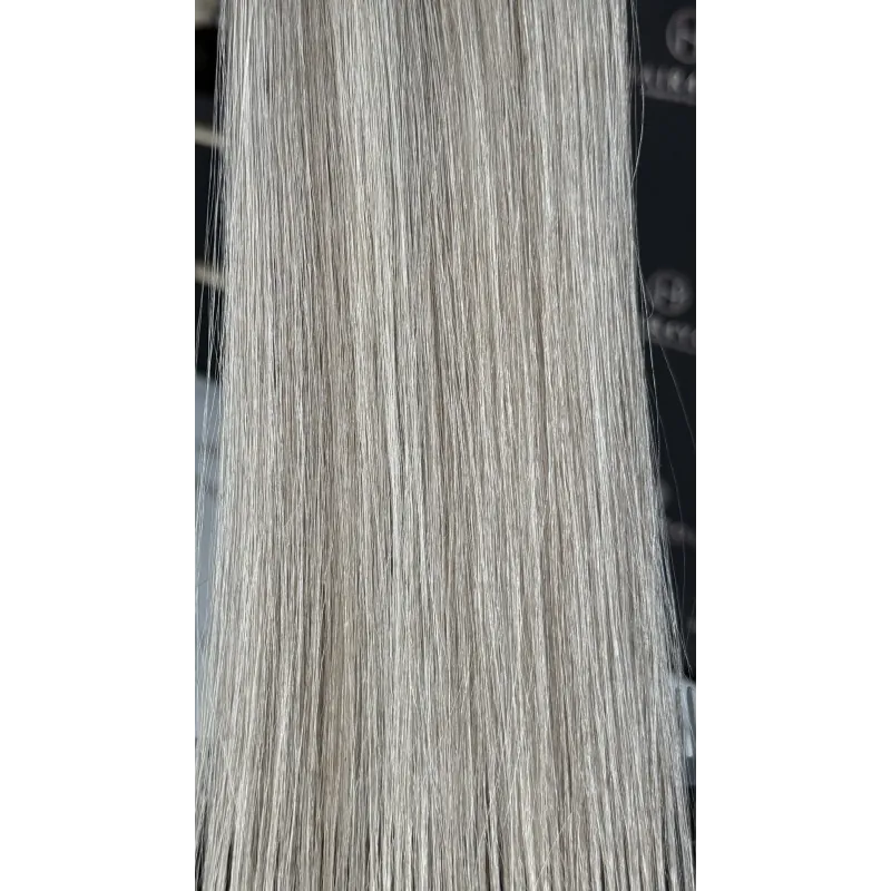 SB Scandinavian Blonde 40cm FLAT KERATIN GoldLine WAVE Haare, gewellt, Mini-Bonds