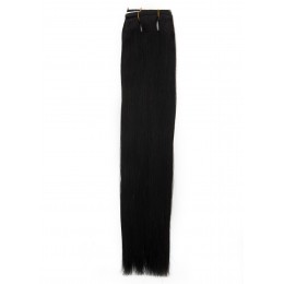 1B bardzo ciemny brąz, włosy EUROPEJSKIE 50cm REMY