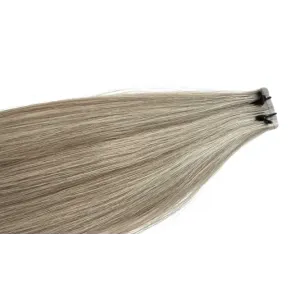 P8/60 Carmel Latte 60cm SLIM TAPE ON 3cm GoldLine SOFT Hair