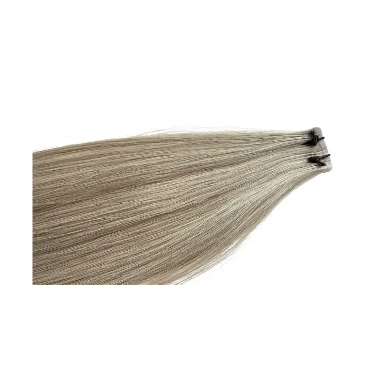 P8/60 Carmel Latte 60cm SLIM TAPE ON 3cm GoldLine SOFT Hair