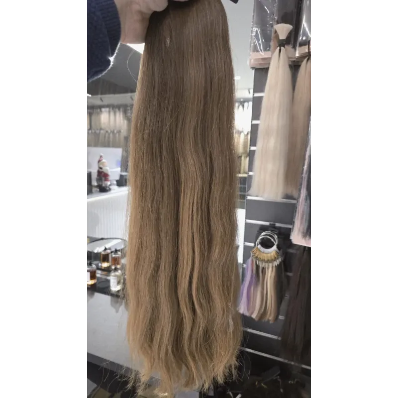 68cm 202g SLAWISCHES ROHHAAR (JUNGFERNHAAR)