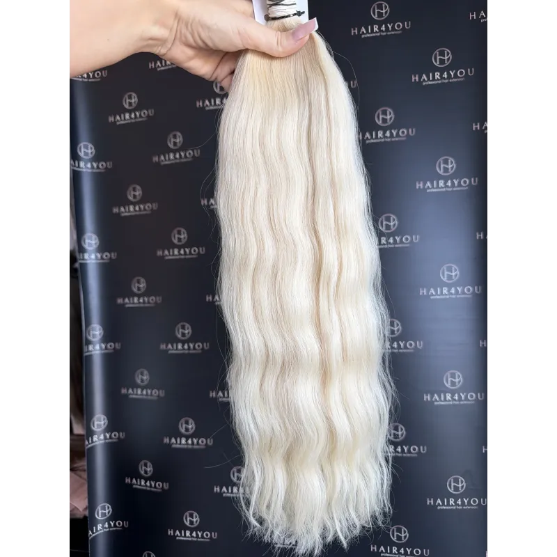 61cm 143g SLAWISCHER HAARZOPF von einem Kopf