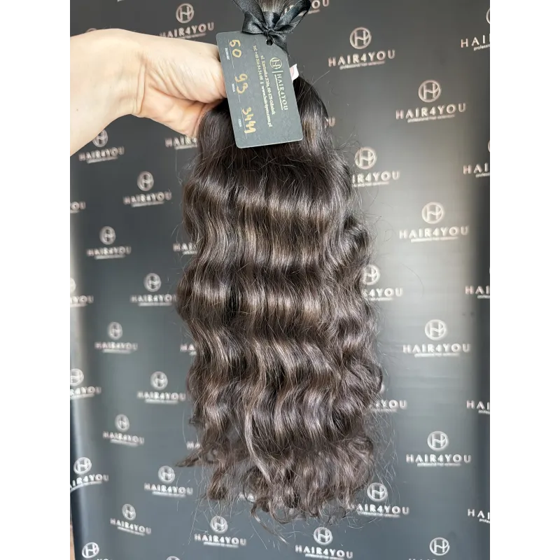 50cm 93g SLAWISCHES JUNGFRÄULICHES ECHTHAAR