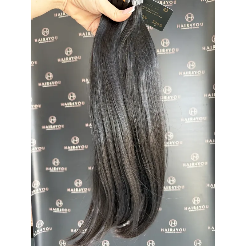 VIRGIN HAIR tape-in 56cm 137g 3 sandwiches