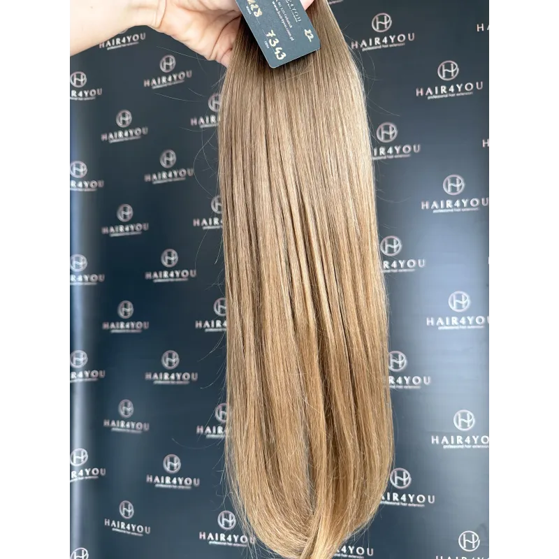 59cm 128g VIRGIN SLAVIC HAIR tape-in 22 sandwiches