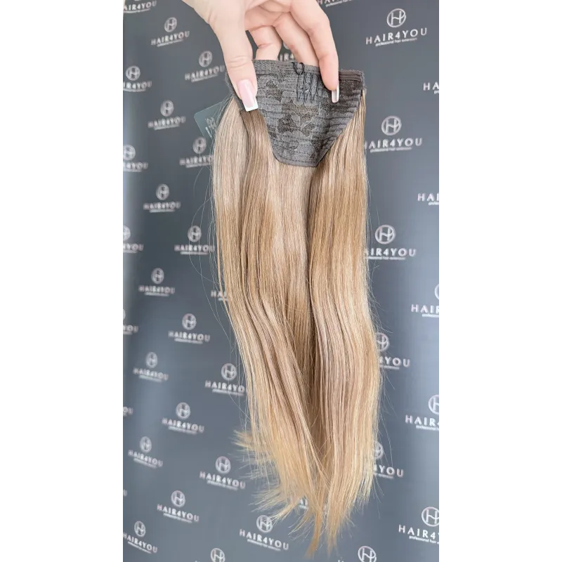 37/40cm 64g Virgin Slavic Hair Clip-In Ponytail