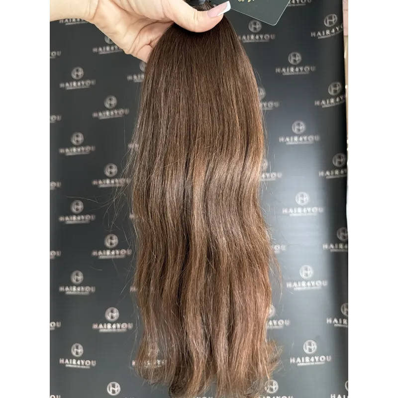 51cm 107g SLAWISCHES JUNGFRÄULICHES ECHTHAAR