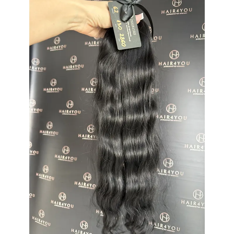 62cm 130g SLAWISCHES JUNGFERNHAAR
