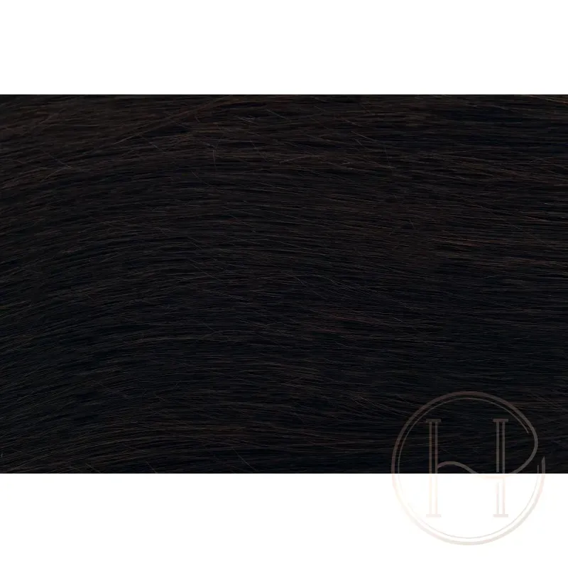 1b Very Dark Brown 60cm SKIN TAPE ON Extensions Gold Line IMITATION