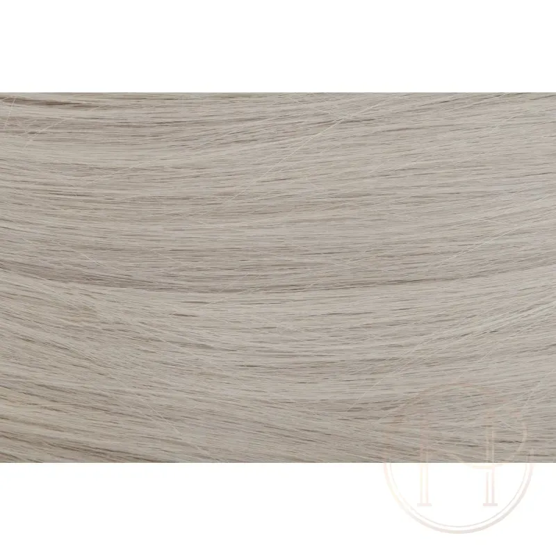 Silver 40cm Clip In INVISIBLE GoldLine Set