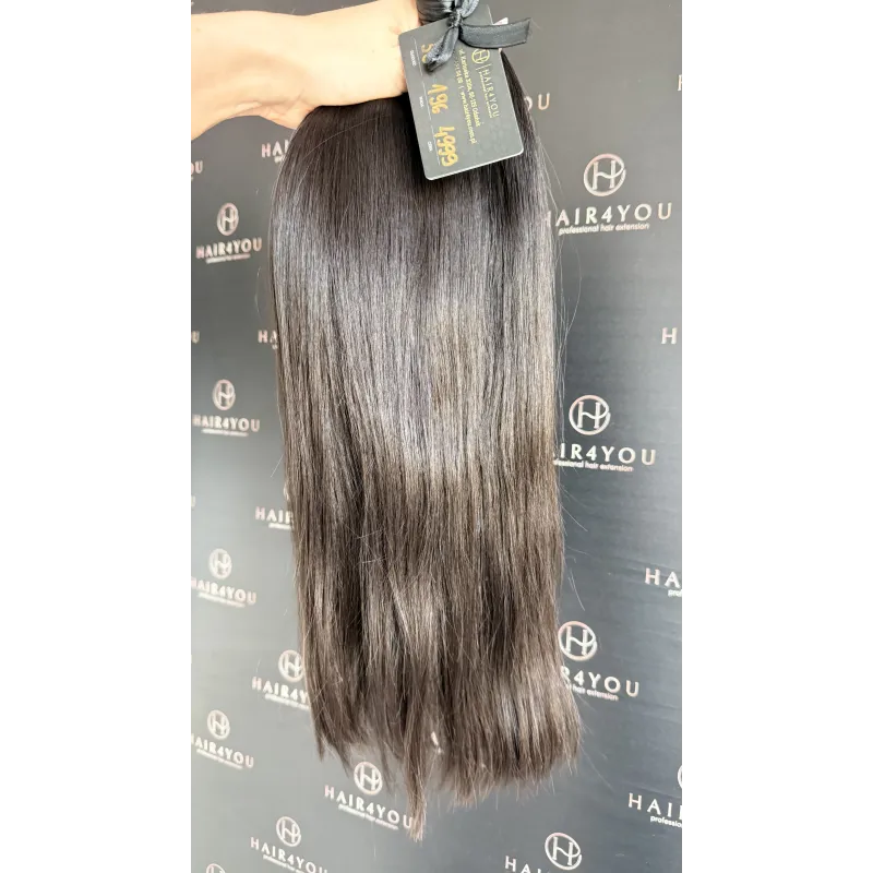 56cm 196g SLAWISCHES VIRGIN-HAAR