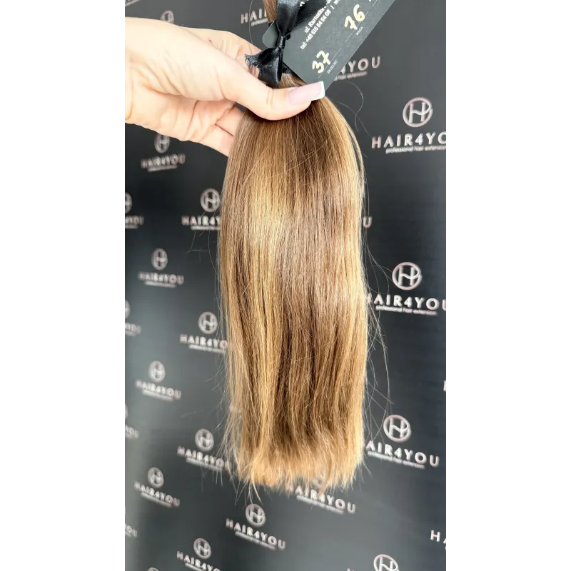 37cm 76g SLAWISCHES VIRGIN-HAAR