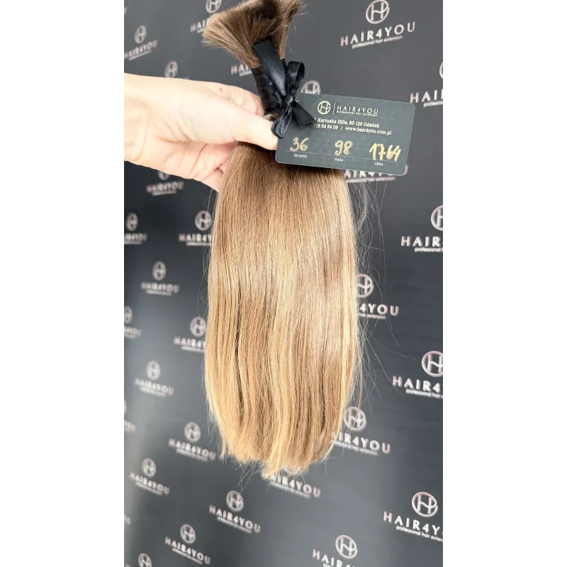 36cm 98g SLAWISCHES JUNGFRÄULICHES HAAR