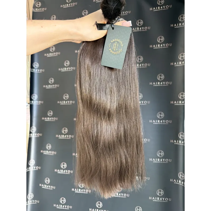52cm 114g SLAWISCHES JUNGFRÄULICHES ECHTHAAR